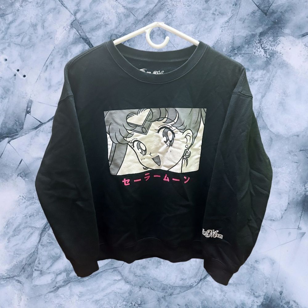 Sailor Moon Naoko Takeuchi pullover sweatshirt M